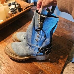 A.S.98 Rare Upcycled Denim Smyths. 37